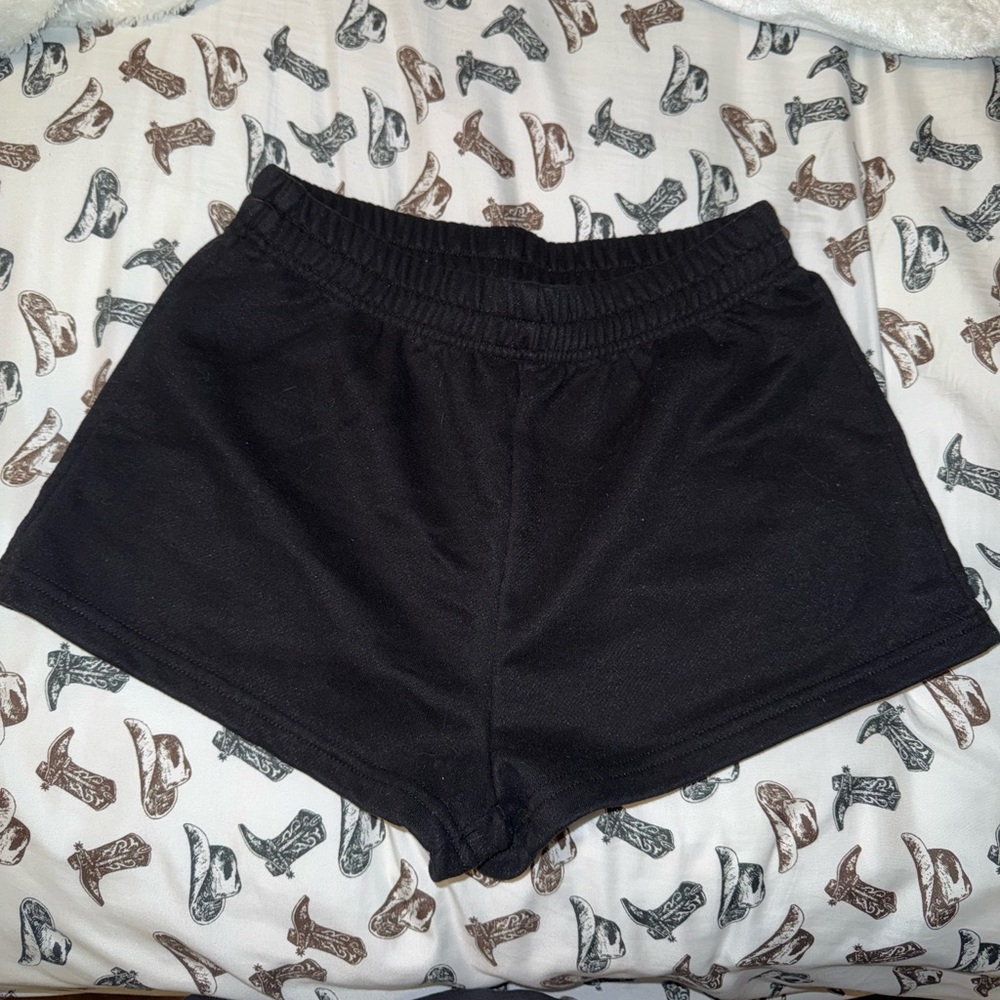 Black Fleece Shorts